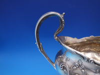 Gorham Sterling Silver Gravy Boat A1030 with Flowers Date Mark 1899 Old (#6935)