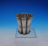Michelsen Danish Sterling Silver Beaker / Tumbler Applied Rope 3 1/2" (#3820)