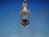 Portuguese Sterling Silver Spice Box Model of Bird with Hinged Base (#6655)