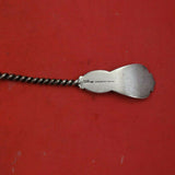 Unknown Henry Hebbard Sterling Silver Fish Server 1860 Twist Bright cut 11 3/8"