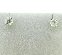 14k Gold 1.62ct Total Weight Genuine Natural Diamond Stud Post Earrings (#J4567)