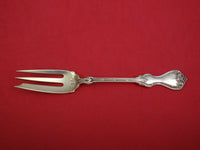 Duke of York by Whiting Sterling Silver Pastry Fork Goldwashed 3-tine 6"