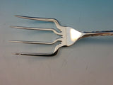 Silver Flutes by Towle Sterling Silver BBQ Serving Fork 8" Custom Made