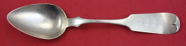 Rat Tail by Unknown English Sterling Silver Place Soup Spoon by E.L.M & Co. 7"