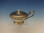 English Gadroon by Gorham Sterling Silver Mustard Pot (#0413)