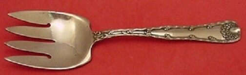 Wave Edge By Tiffany Rare Copper Sample Fish Serving Fork One of a Kind 9"