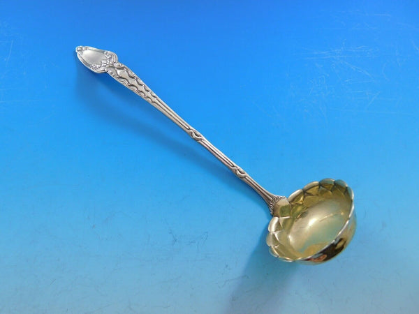 Broom Corn by Tiffany & Co. Sterling Silver Sauce Ladle Scalloped Bowl GW 6 3/4"
