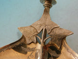 Morning Glory by Gorham Sterling Silver Gravy Ladle Gold-washed BC 81/2" 3-D