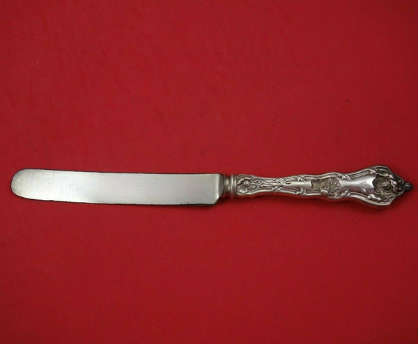 Intaglio by Reed and Barton Sterling Silver Banquet Knife w/ Blunt SP Blade 10"