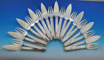 Bayonne by Puiforcat France Sterling Silver Flatware Fish Set Service 20 pcs