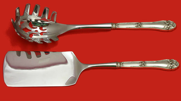 Champlain by Amston Sterling Silver Italian Pasta Server Set 2pc HHWS  Custom