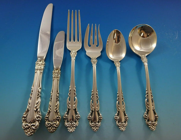 Grande Renaissance by Reed & Barton Sterling Silver Flatware 8 Set 55 Pcs