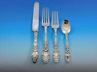 Virginiana by Gorham Sterling Silver Flatware Set 8 Service 94 pcs No Monogram