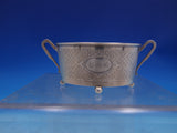 Wendt ? Silver Salt Cellar Master Oval GW Stamped English Sterling #398 (#6939)