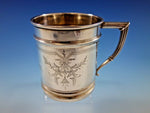 Whiting Sterling Silver Baby Child's Cup Mug Brite-Cut #140E