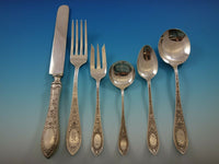 Adam by Whiting Sterling Silver Flatware Set for 12 Service 72 pieces Dinner
