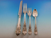 Sir Christopher by Wallace Sterling Silver Flatware Set Service 68 Pieces Dinner
