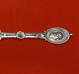 Medallion by Wendt Sterling Silver Sauce Ladle w/Spout and Face on Bowl 7 1/8"