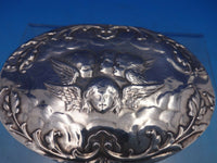 William Comyns English Sterling Silver Box with Cherubs Angels London 1902 #6623
