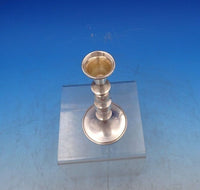 Colonial by B and M Sterling Silver Candlestick Pair #165 6 1/2" Tall (#6973)