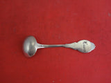 Medallion by Wood and Hughes Sterling Silver Salt Spoon master  3 3/4"