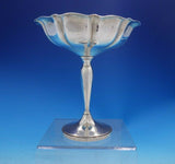 Fisher Sterling Silver Compote Fluted #975 6 1/4" Tall x 5 7/8" (#4009)