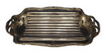 Puiforcat 950 Sterling Asparagus Serving Tray with 3-D Asparagus Handles (#0509)