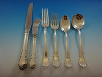 Modern Victorian by Lunt Sterling Silver Flatware Set For 12 Service 77 Pieces