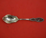 Pattern F by Dirksen Sterling Silver Sugar Spoon Bright-Cut 6 1/2" Serving