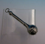 Rosewater Shaker Unmarked Not Marked Sterling 5 1/4" 0.9 ozt. (#4809)