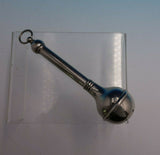 Rosewater Shaker Unmarked Not Marked Sterling 5 1/4" 0.9 ozt. (#4809)