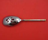 Aegean Weave Gold by Wallace Sterling Silver Vegetable Serving Spoon Pcd HH WS