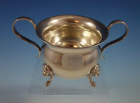 Sterling Silver Sugar and Creamer Set 2pc with 3-D Lion Face / Feet (#2506)