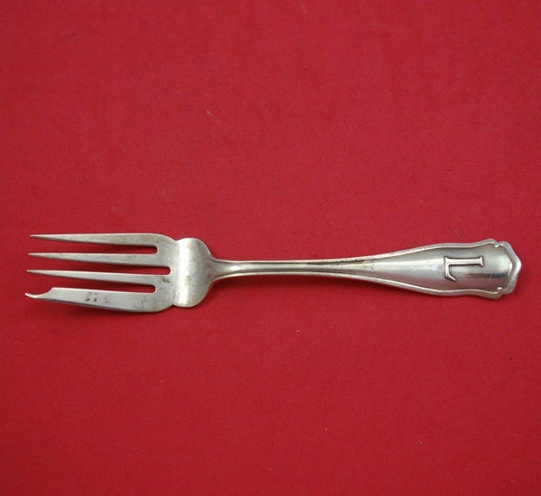 Dolores by Shreve Sterling Silver Salad Fork with Applied Mono "L" 6"