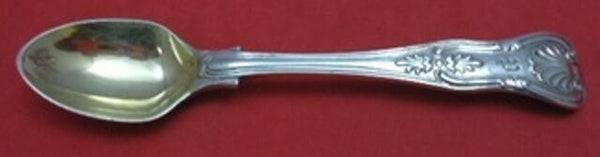 Kings by George Adams English Sterling Silver Coffee Spoon C. 1851 GW 5"