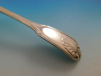 Fiddle Thread & Shell by Various English Makers Sterling Silver Flatware Set Old