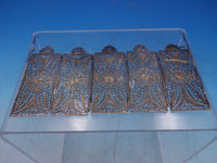 Filigree by Unknown Sterling Silver Doll House Miniature Folding Screen (#6891)
