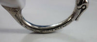 Camusso Peruvian Sterling Silver Lighter with Eagle Handle (#2969)