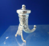 Viking by David Anderson Sterling Silver Salt Dip Pepper Set 3pc Ship (#5802)