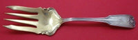 Benjamin Ben Franklin by Towle Sterling Silver Fish Serving Fork GW 4tine 9 1/2"