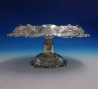 Dominick and Haff Sterling Silver Compote Pair Raised Hand Chased c.1903 (#4800)