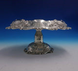 Dominick and Haff Sterling Silver Compote Pair Raised Hand Chased c.1903 (#4800)