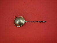 Twist by Towle Sterling Silver Preserve Spoon #127 Bright-Cut 7 1/2"