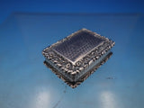 JB John Bettridge English Sterling Silver Vinaigrette Repousse Birmingham #6583