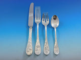 Quintessence by Lunt Sterling Silver Flatware Set 8 Service 49 pieces Floral