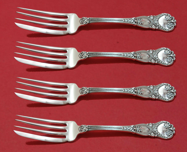 Saint James by Tiffany and Co Sterling Silver Fish Fork Set 4pc Custom 6 7/8"