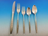 Spanish Lace by Wallace Sterling Silver Flatware Service for 8 Set 46 Pieces