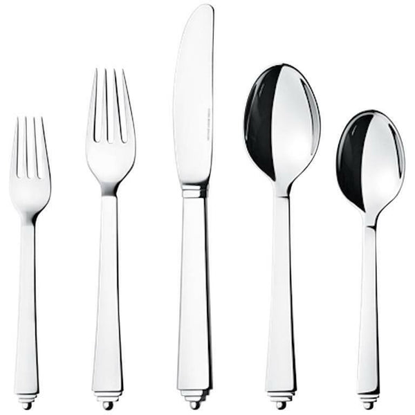 Pyramid by Georg Jensen Stainless Steel Flatware 5 Piece Place Setting New