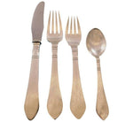 Continental by Georg Jensen Sterling Silver Flatware Set 12 Service 52 Pc Dinner
