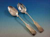 Old English Tipt by Gorham Sterling Silver Flatware Set 8 Service 38 pcs Dinner